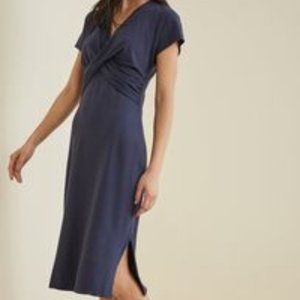 With tags! Blue Midi Dress - Amour Vert